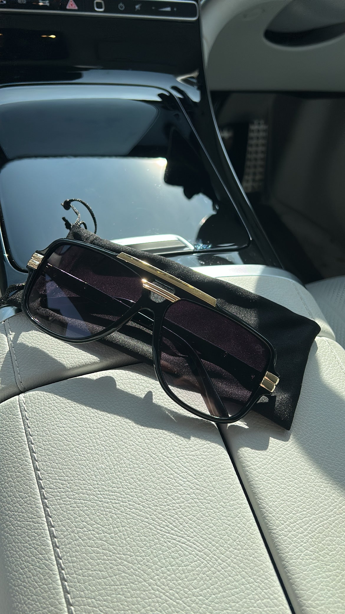 GOLD UV FOUNDERS SUNGLASSES