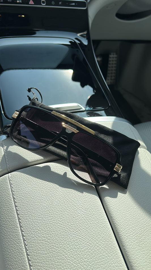 GOLD UV FOUNDERS SUNGLASSES