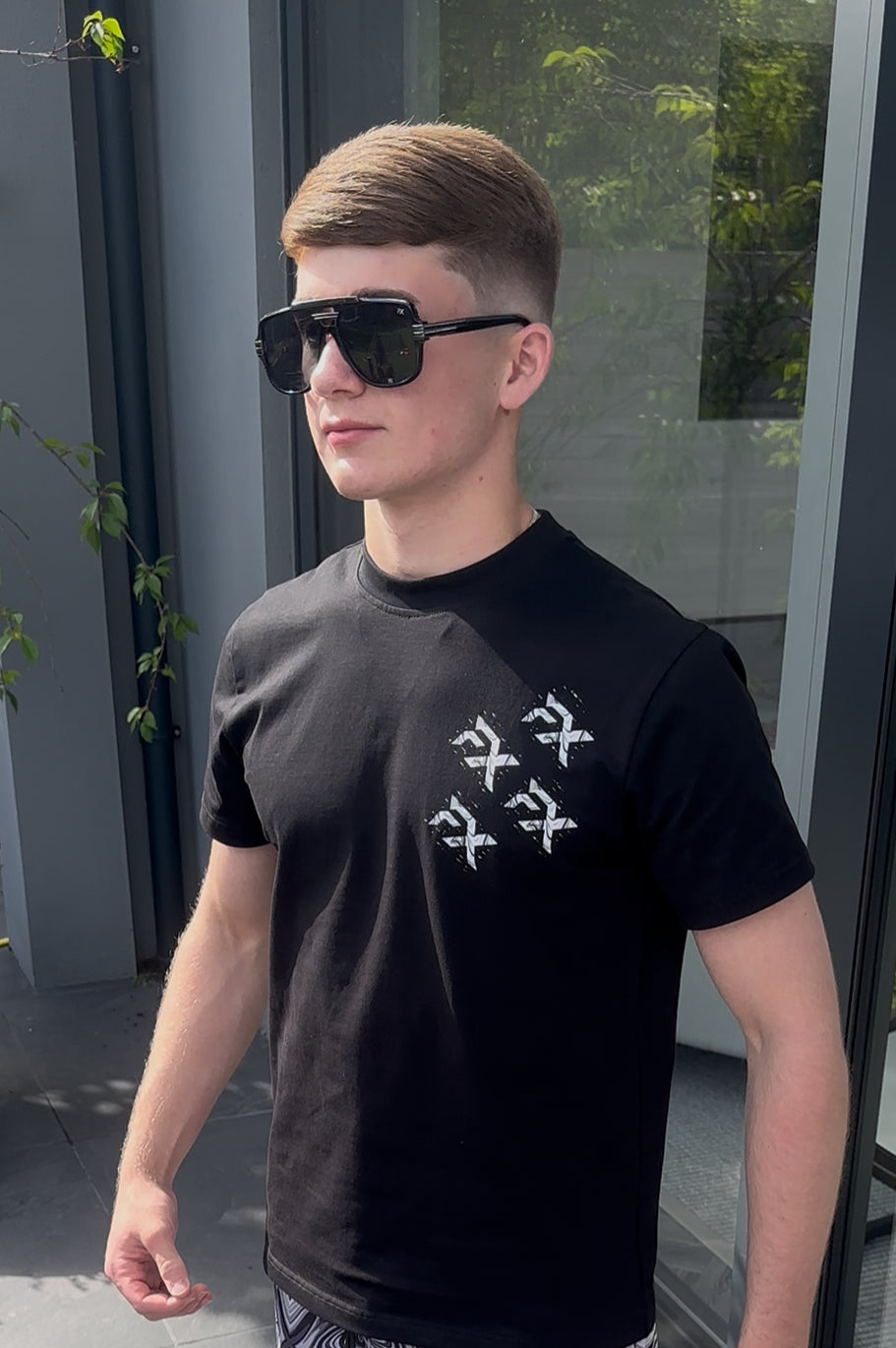 MARBLE MOSAIC COTTON T