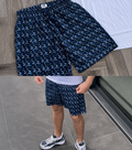 SEA BLUE MOSAIC SHORTS